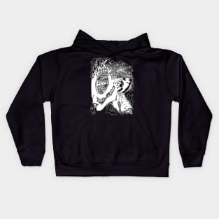 Alien Head City Kids Hoodie